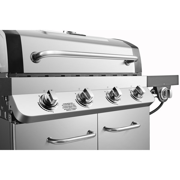 DynaGlo Premier 4Burner Gas Grill with Side Burner & Reviews Wayfair
